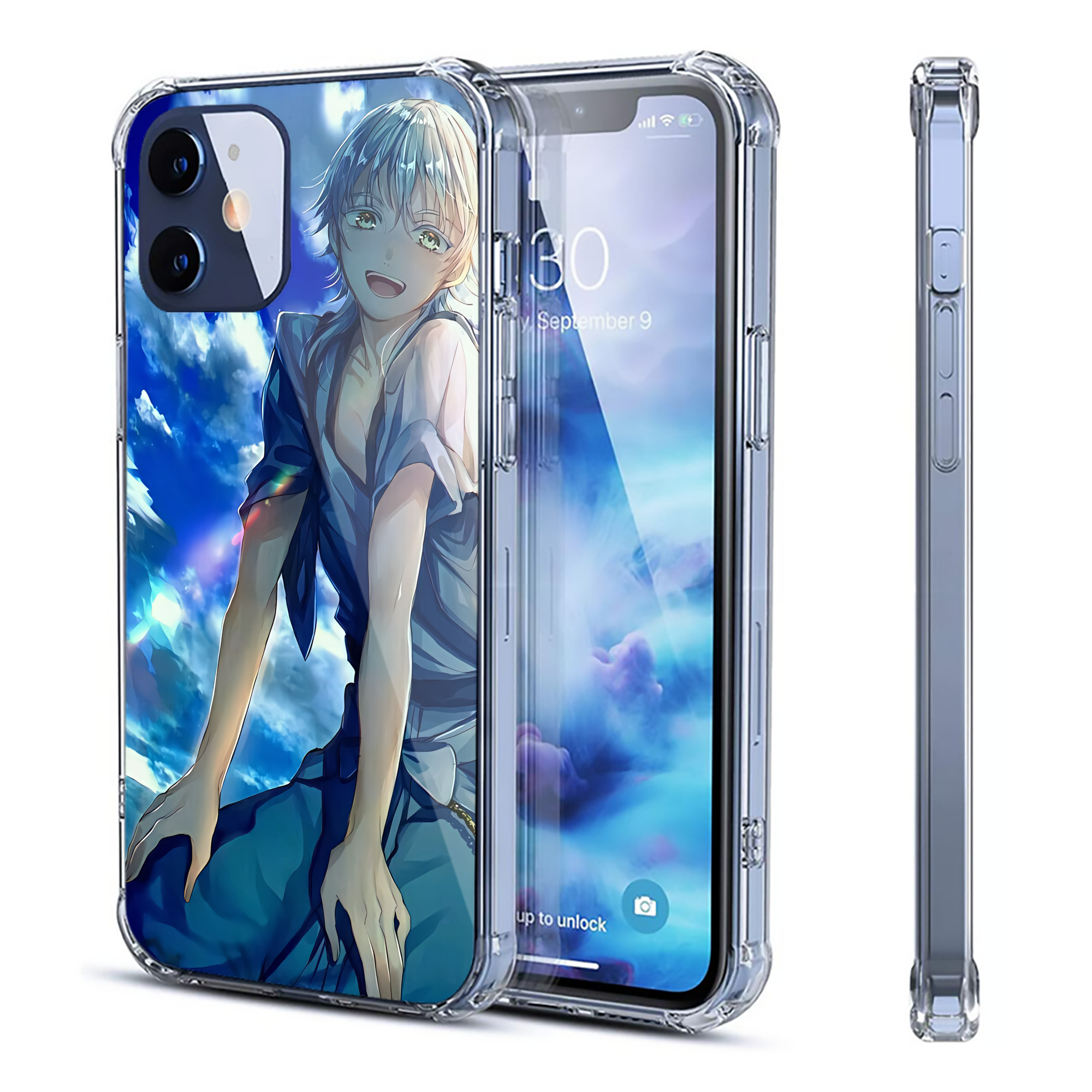 （画像用） 刀剣乱舞 Touken Ranbu 【iPhone 12シリーズ対応】透明スマホケース（クリアソフトケース）